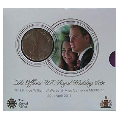 2011 BU £5 Coin Pack - Royal Wedding - William and Kate